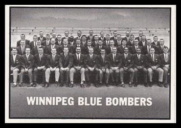 132 Blue Bombers Team Photo